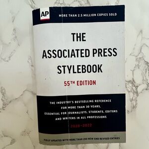 The Associated Press Stylebook 55th Edition USED